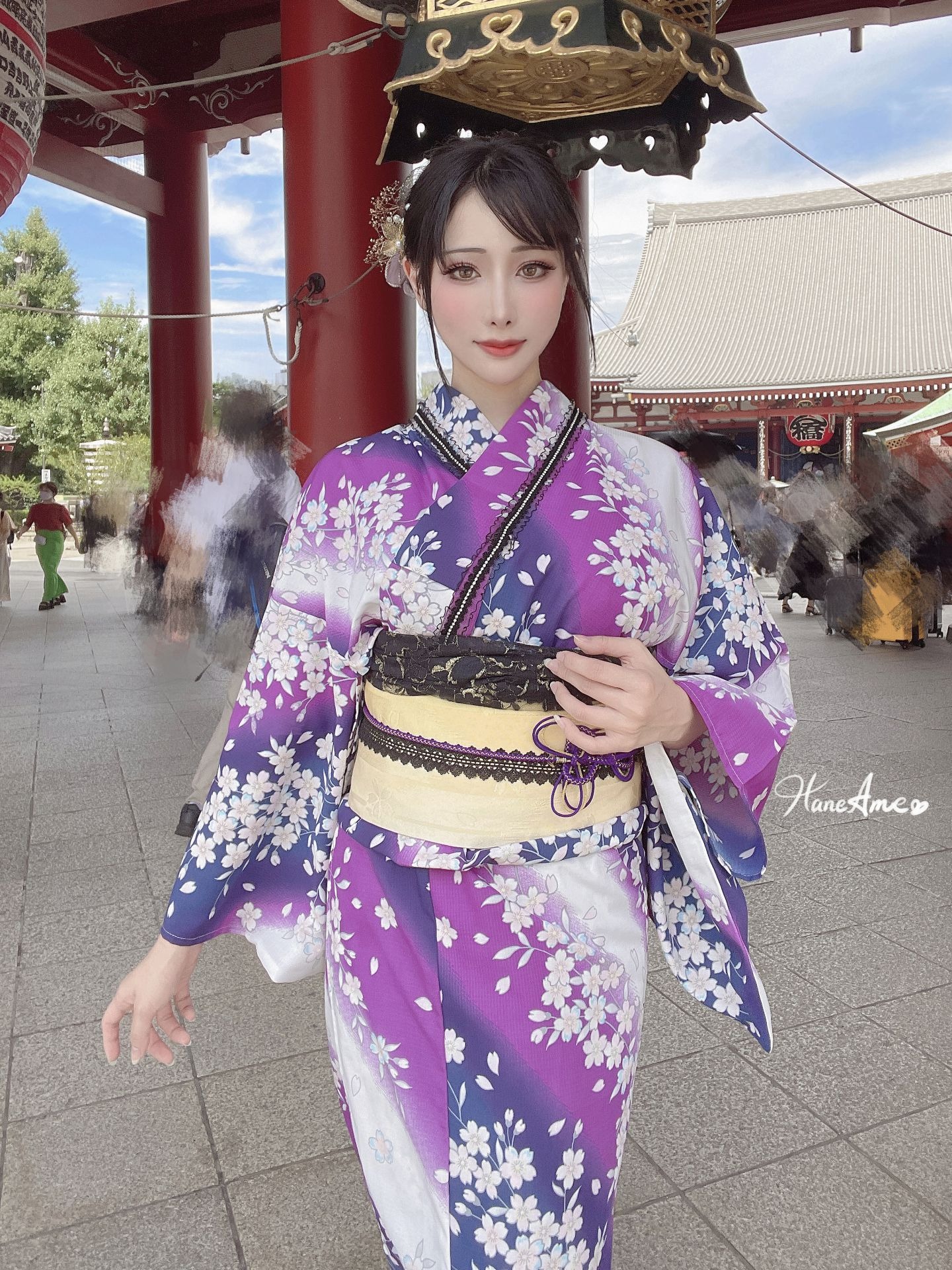 紫羅蘭夏日浴衣 82