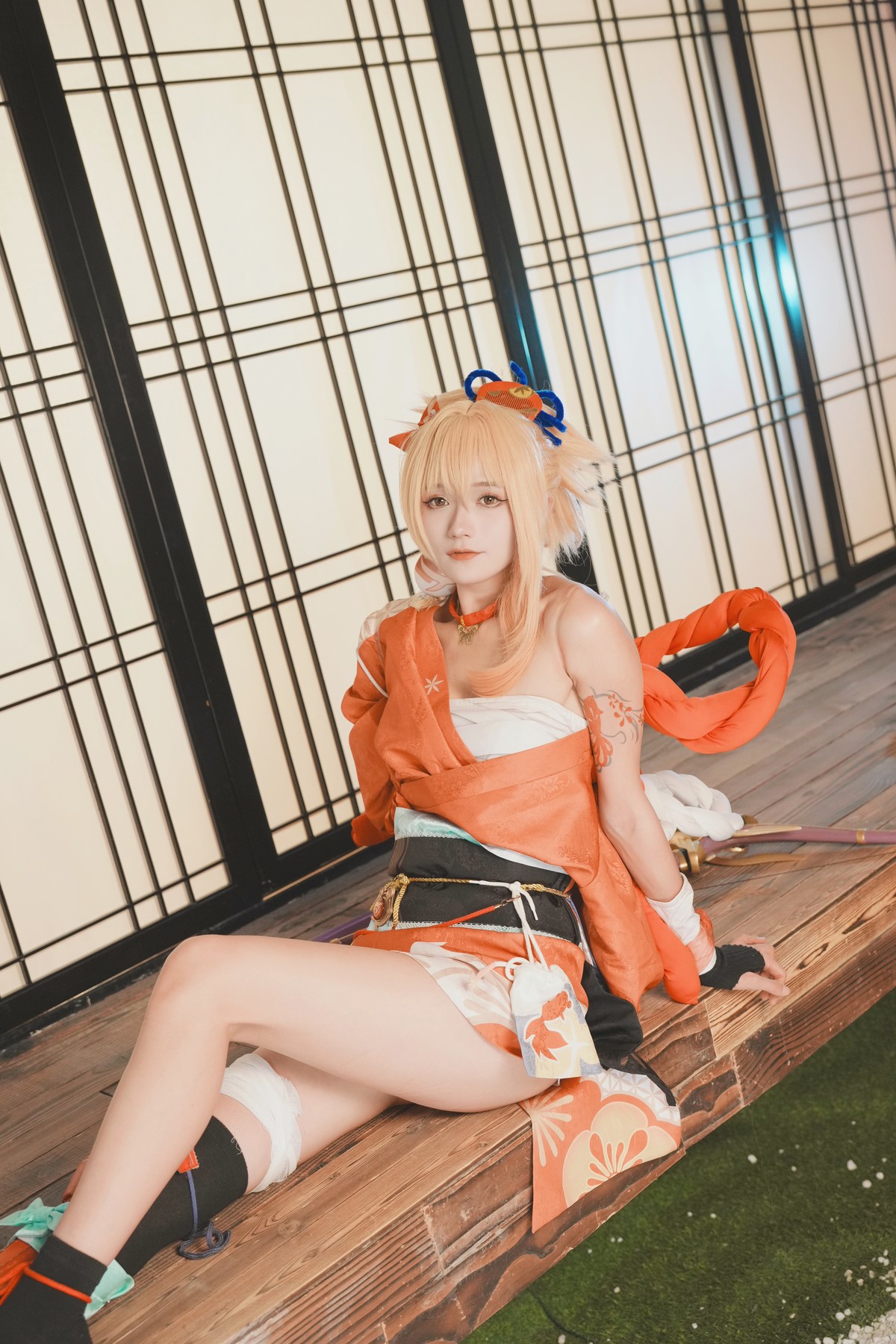 Cosplay 兔子Zzz不吃胡萝卜 我就说我就是宵宫 12