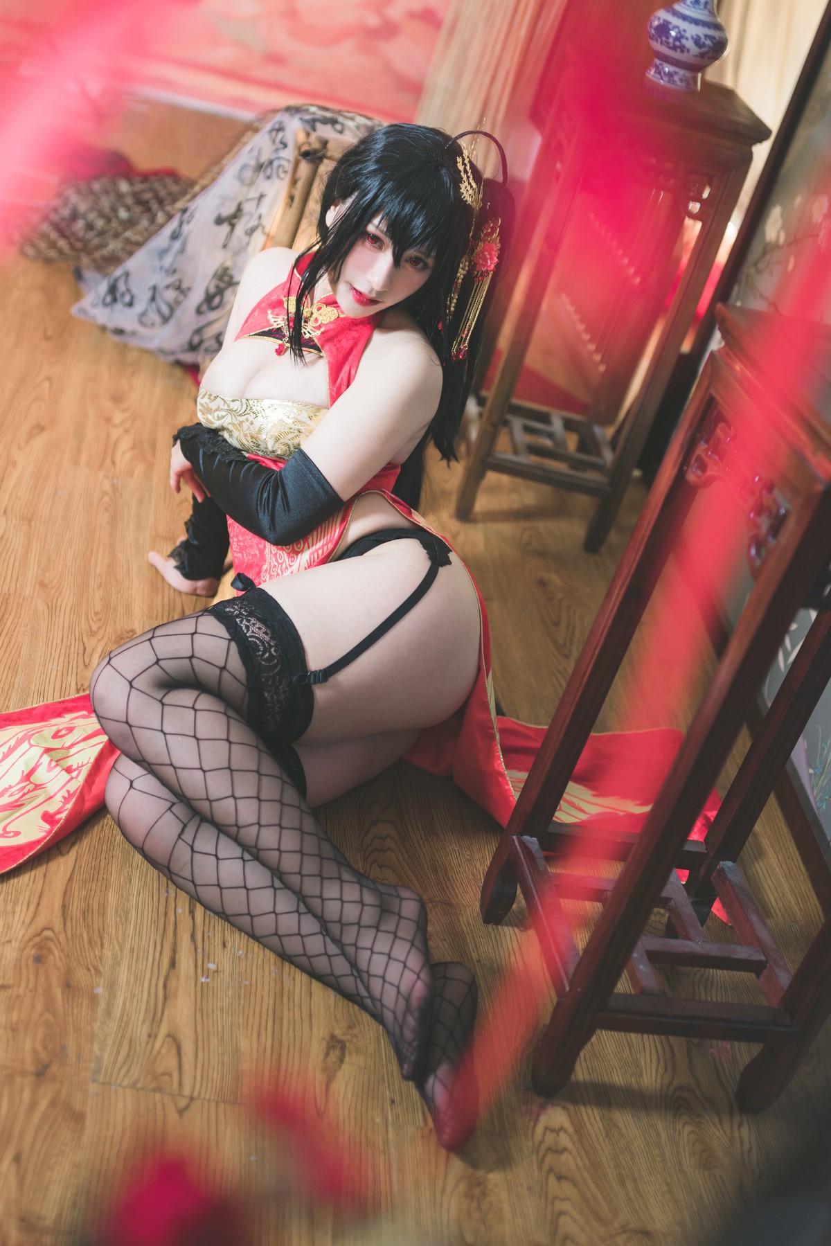 Cosplay 柘烟Zuken 大凤旗袍 3