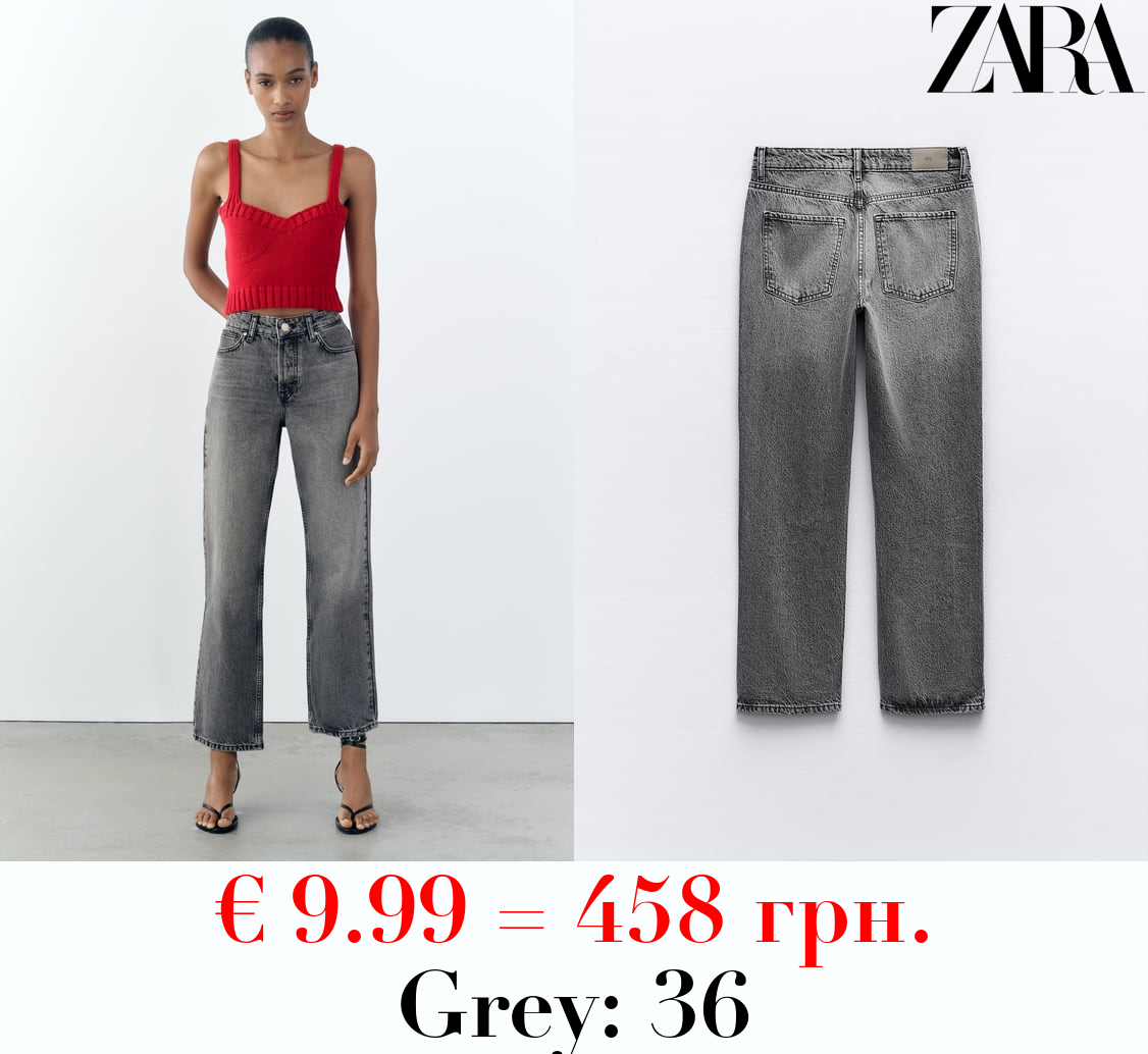 Z1975 MID-RISE STRAIGHT JEANS