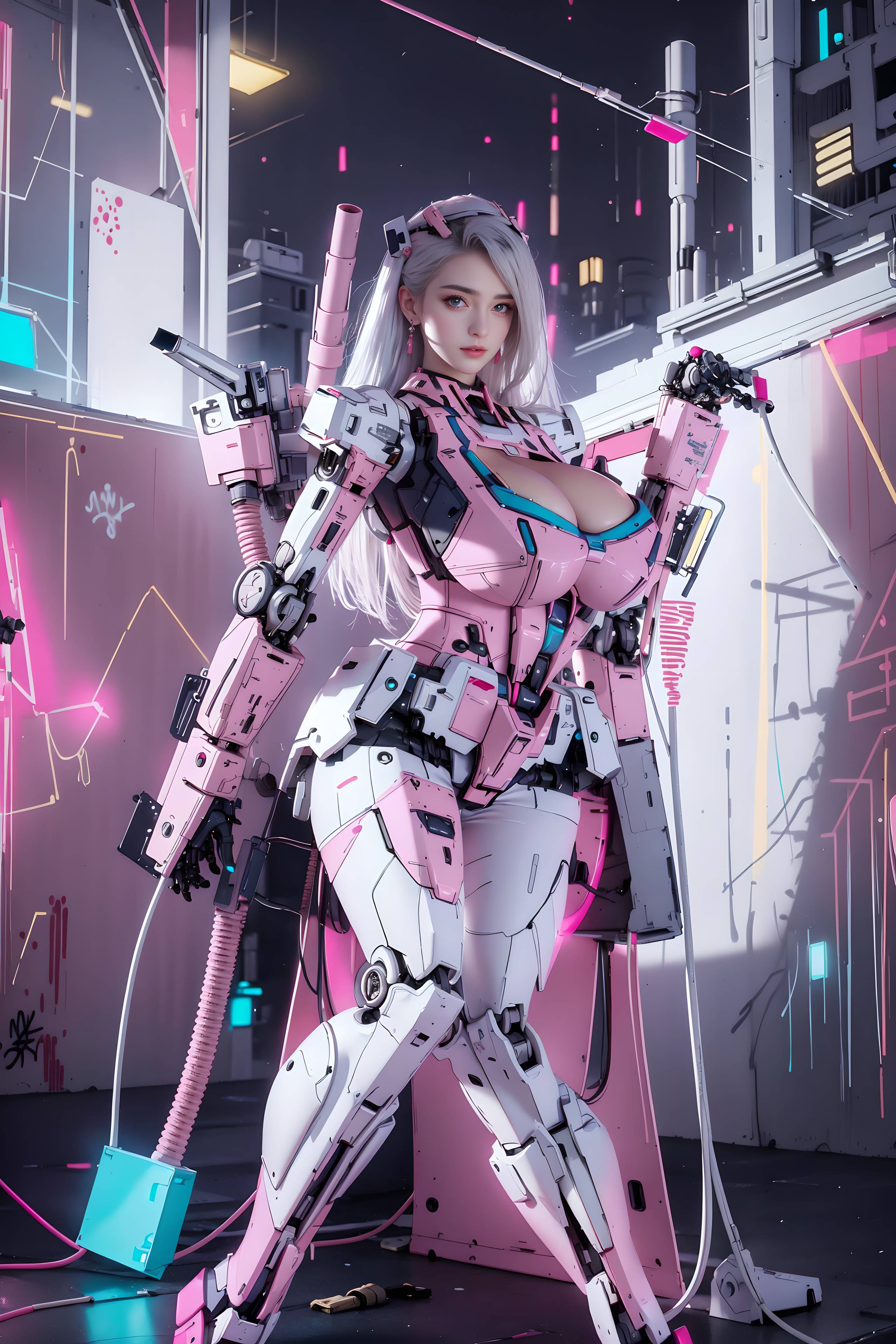 图片[22]-粉色高达_机甲少女-六色网