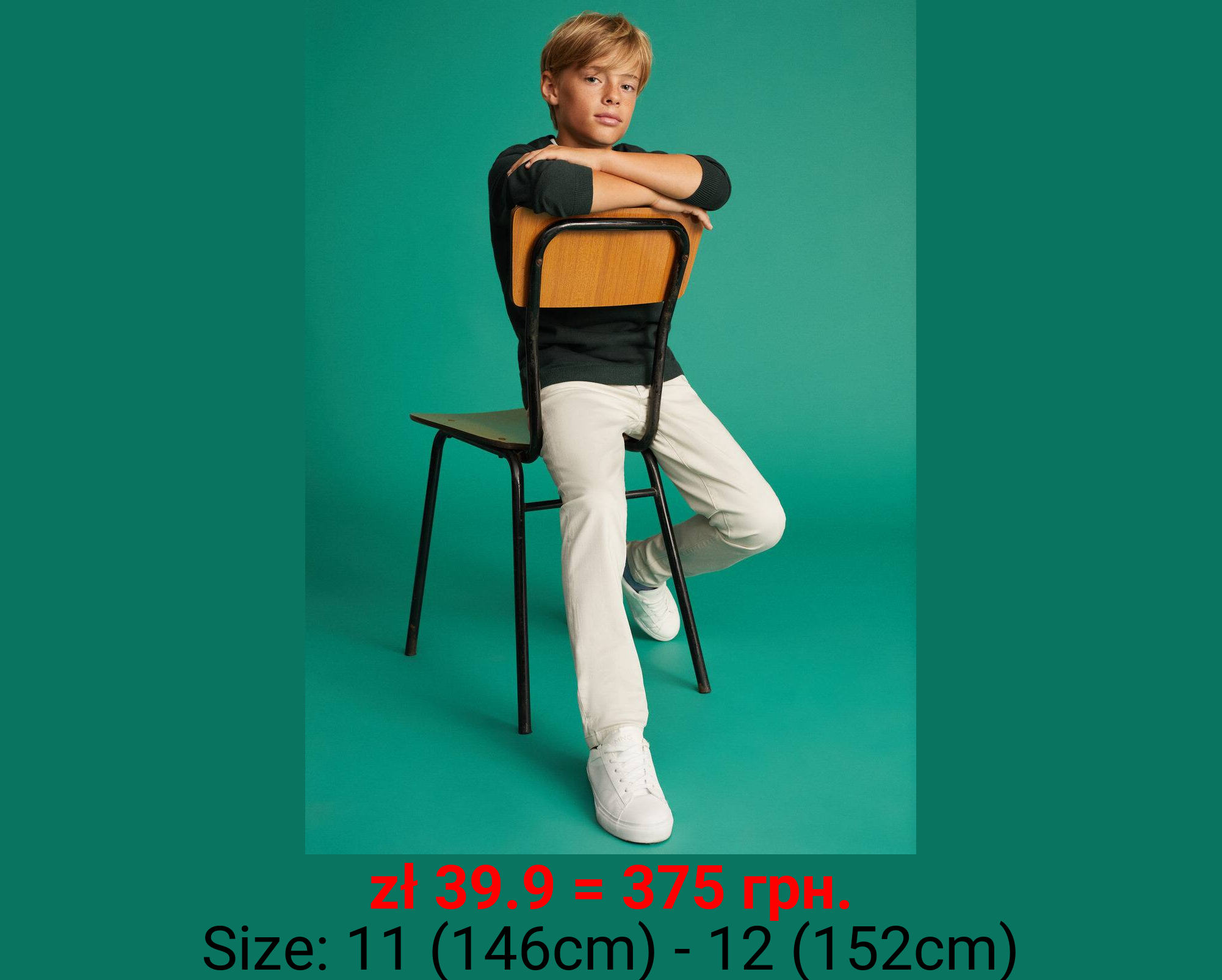 Pantalón chino algodón