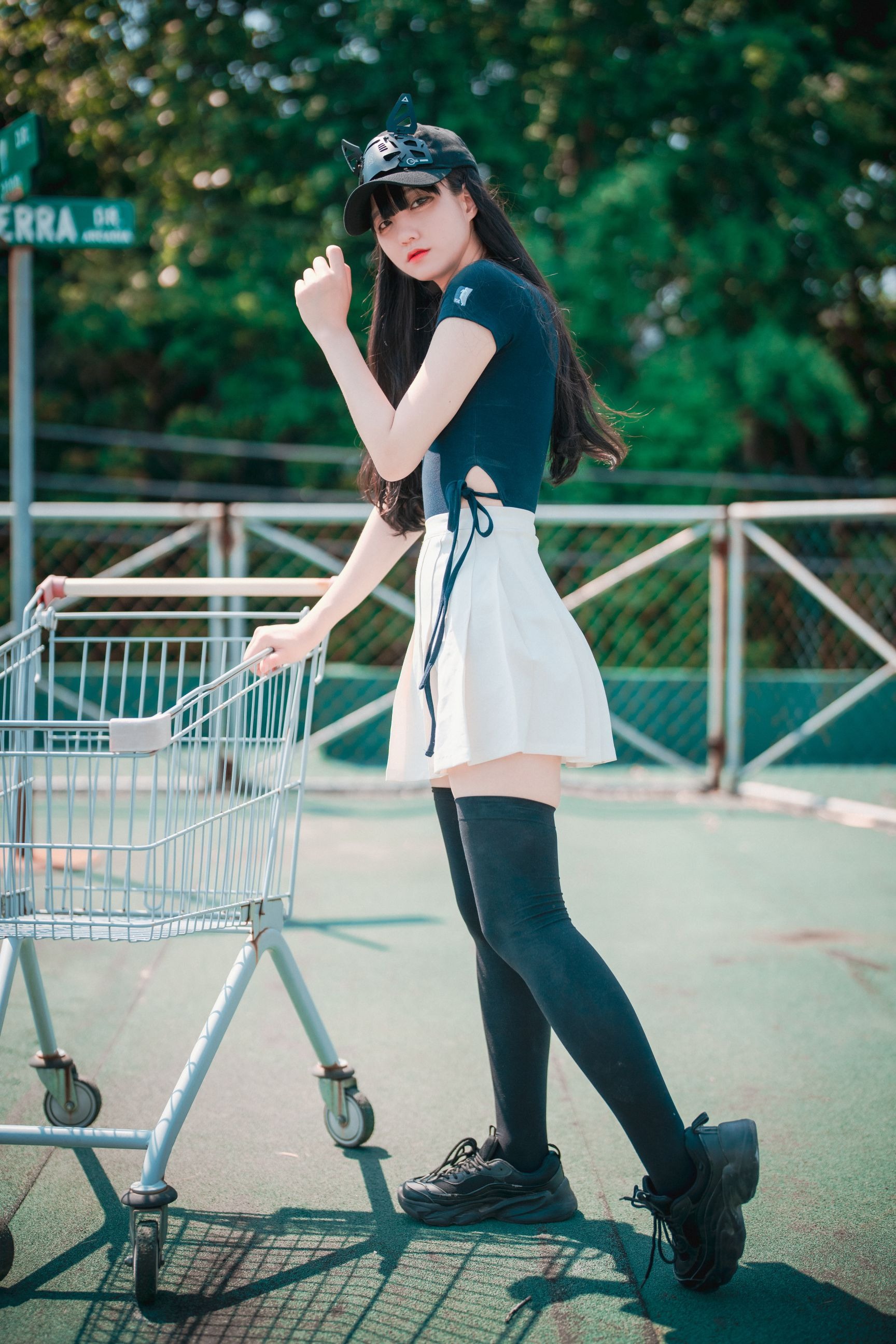 Jenny (정제니) - NO.34 Classic Athletic Girl in Navy Blue [71P-1.50G] 4
