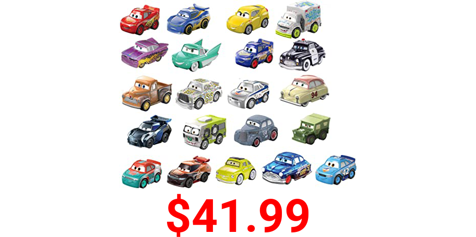 Disney Pixar Cars Mini Racers 21-Pack [Amazon Exclusive]