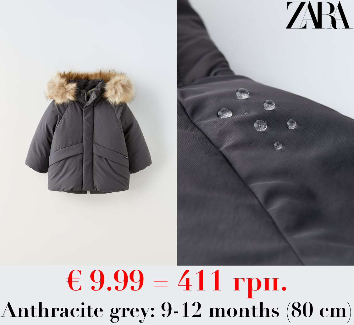WATER-REPELLENT FREUDENBERG PADDED PARKA
