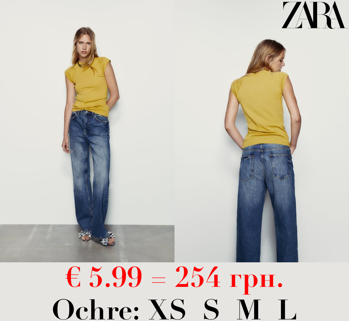 FADED COTTON T-SHIRT