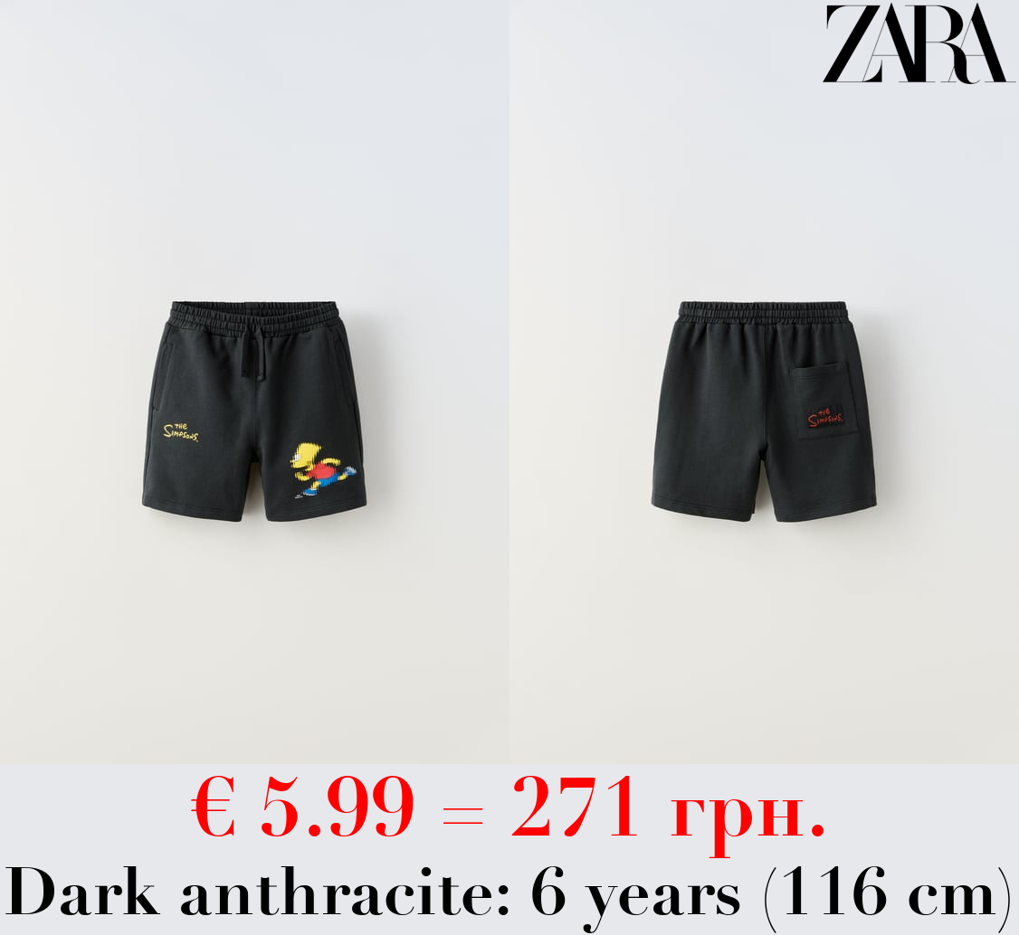 THE SIMPSONS ™ MATT GROENING PLUSH BERMUDA SHORTS