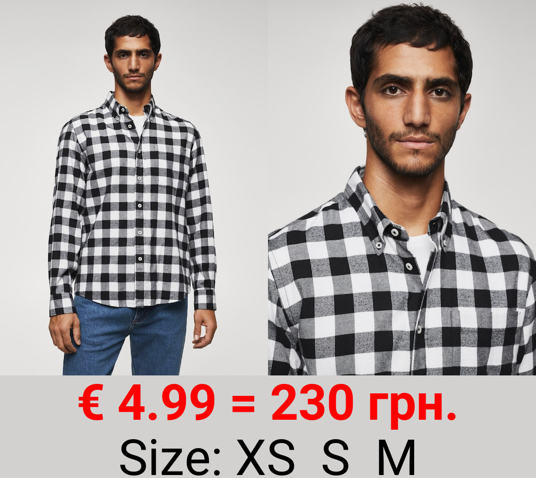 Camisa franela cuadros