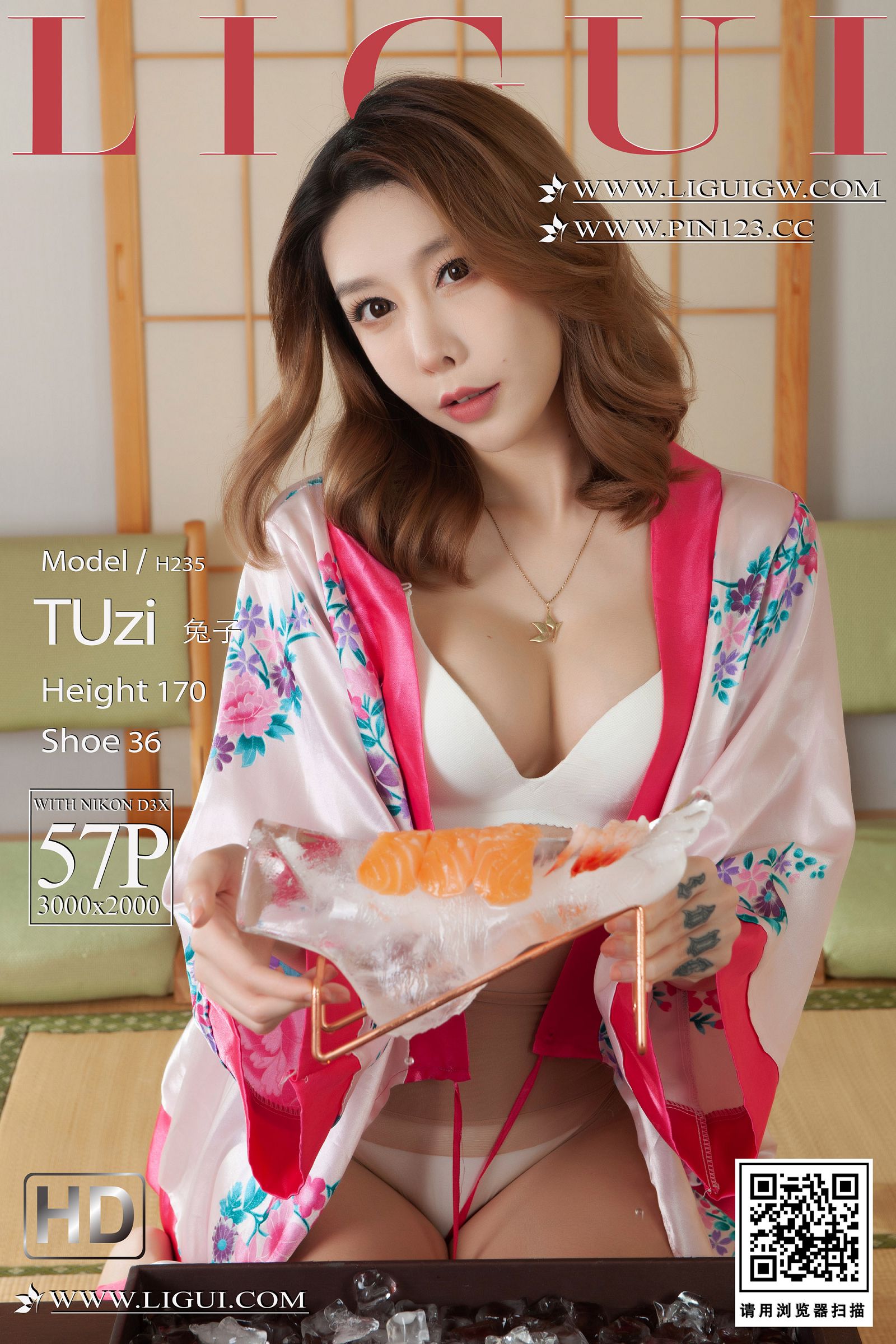 [Ligui丽柜]2023.11.20 冰足寿司 兔子-六色网