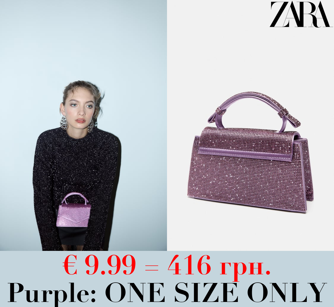 SHIMMERY MINI CITY BAG