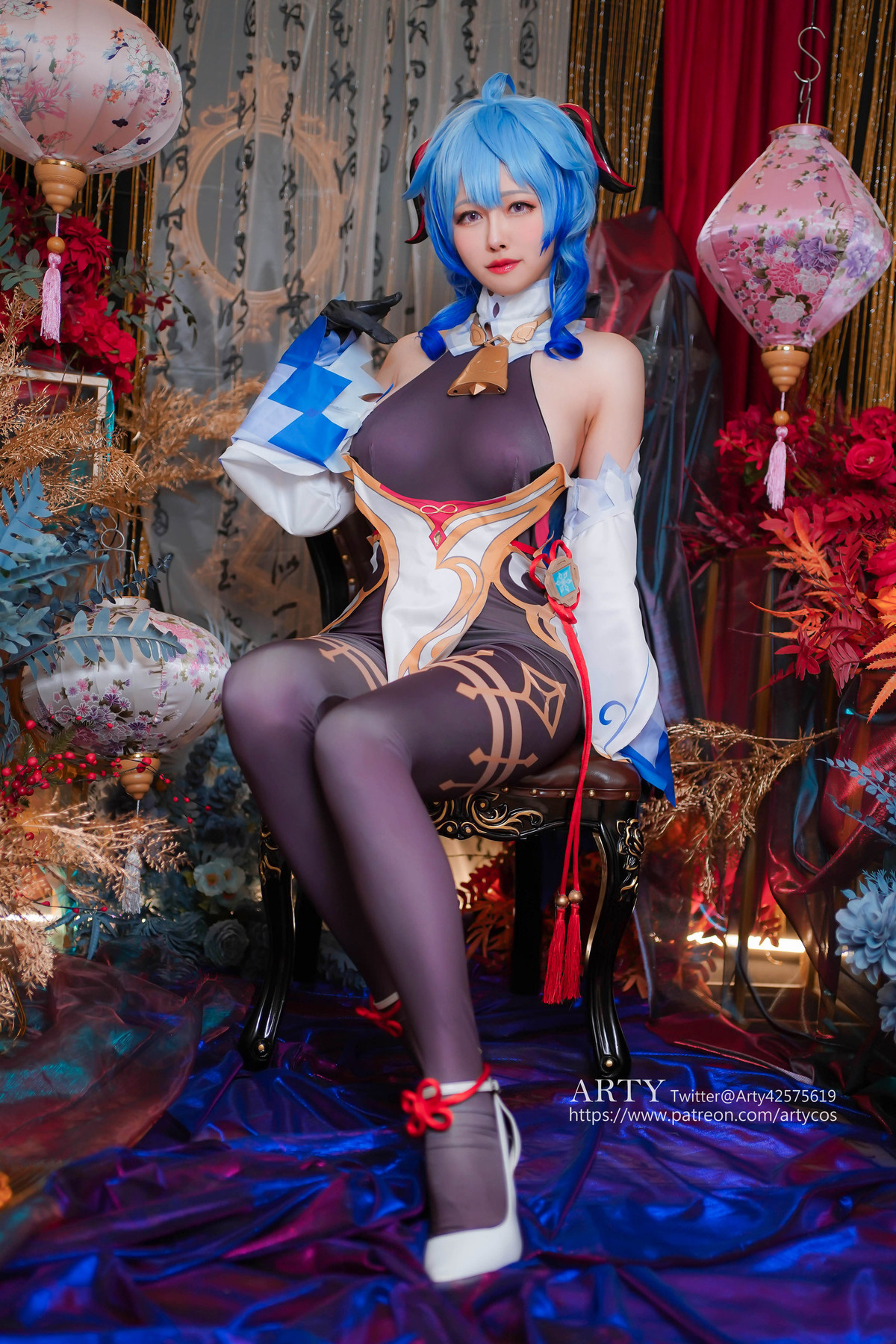 Arty亞緹 Cosplay 甘雨 Ganyu 7