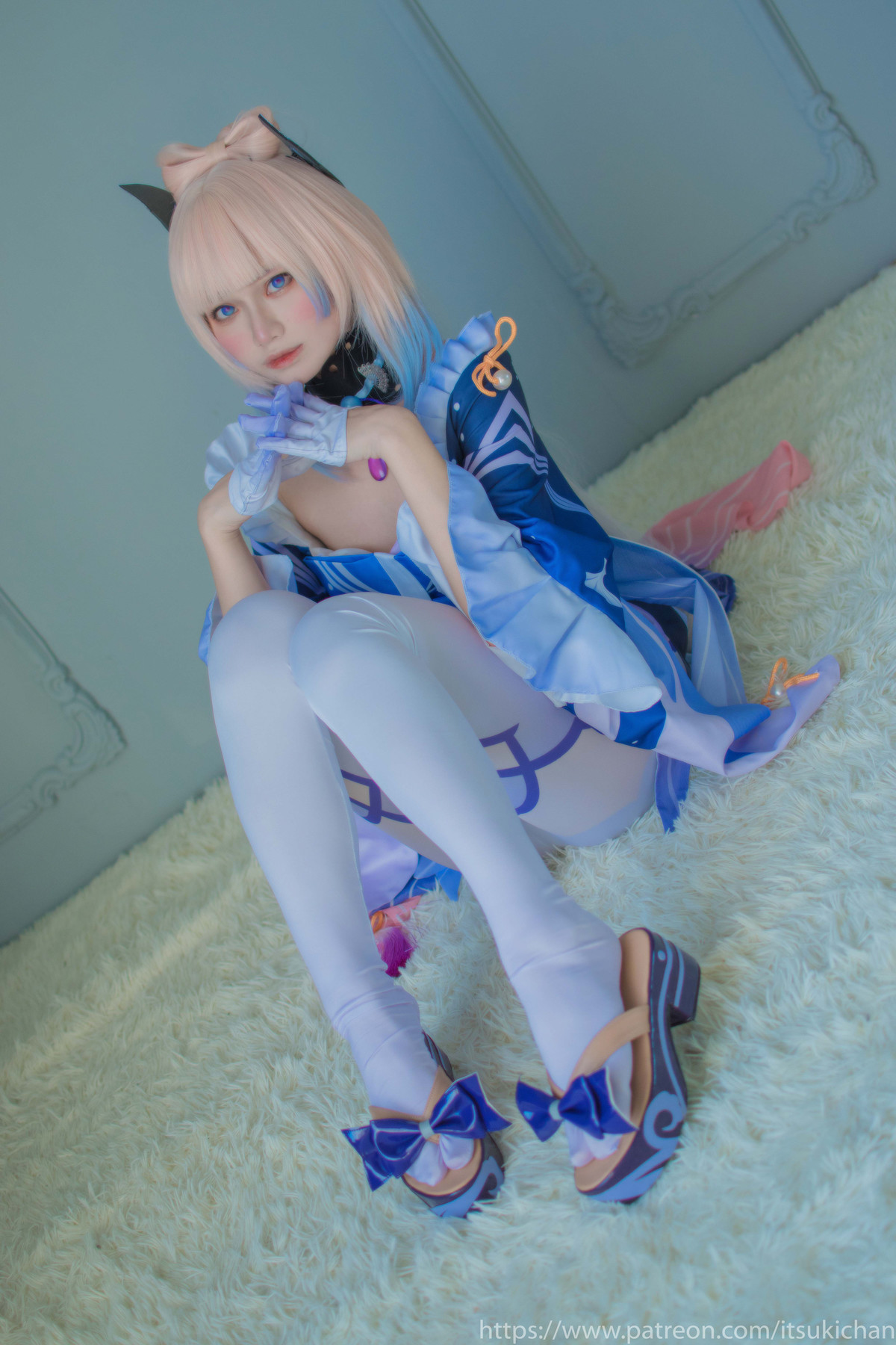 齋齋いつき Itsukichan  Cosplay 珊瑚宫心海 Kokomi Sangonomiya 1