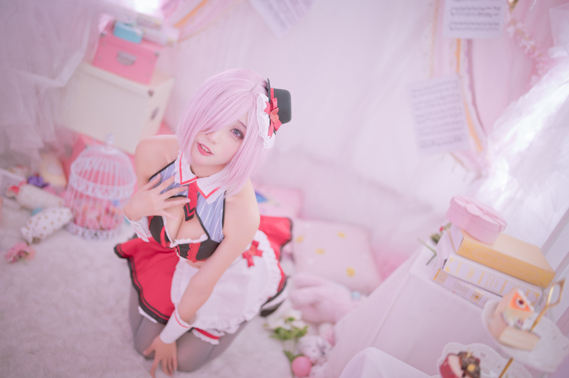 [周叽是可爱兔兔] 玛修情人节 Shielder Mash Kyrielight 16