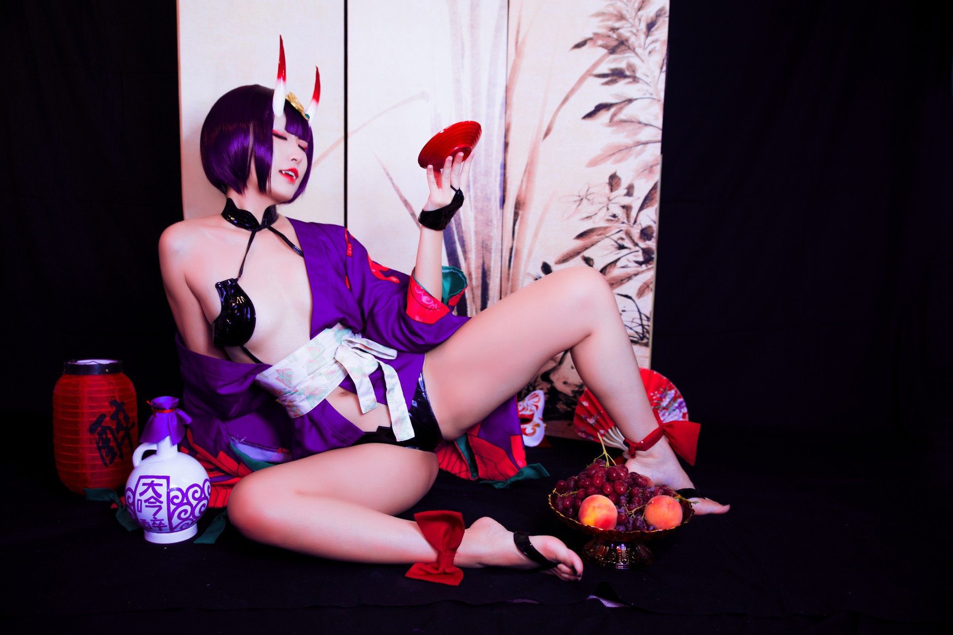 Cosplay Misswarmj 酒吞童子女仆 Shuten Douji 4