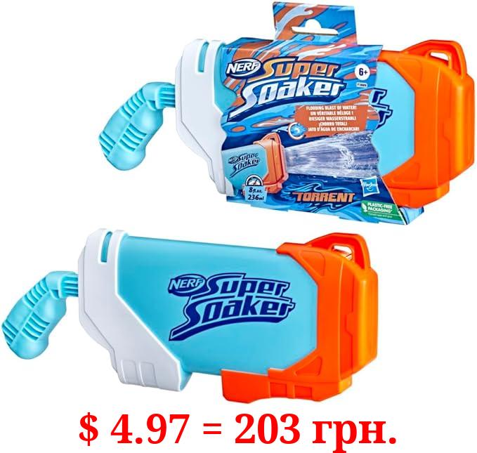 NERF Super Soaker Torrent Water Blaster, Outdoor Water-Blasting Fun for Kids, Teens, & Adults