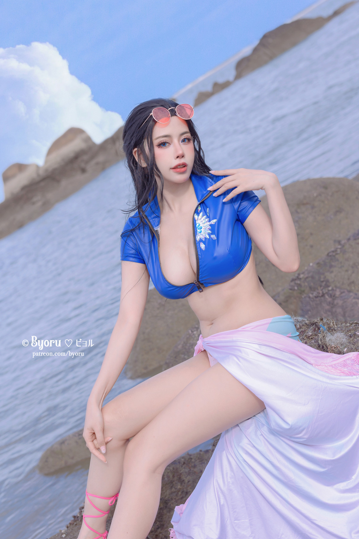 Cosplay 萝莉Byoru Nico Robin ニコ・ロビン 3