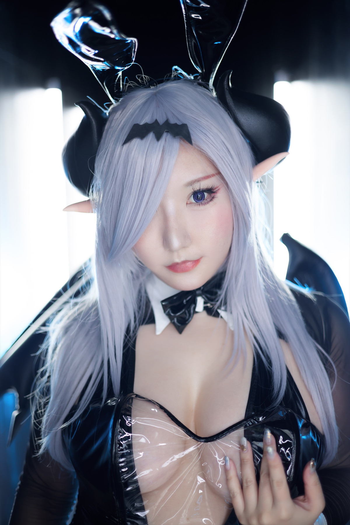 Cosplay SAKUサク See-through Bunny Succubus Set.02 17