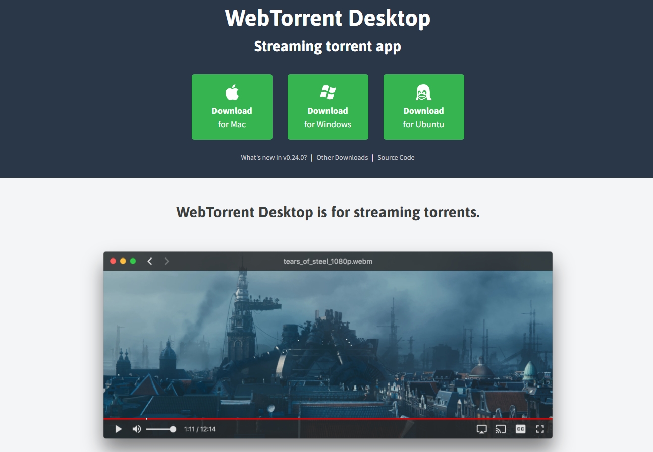 Desktop torrents