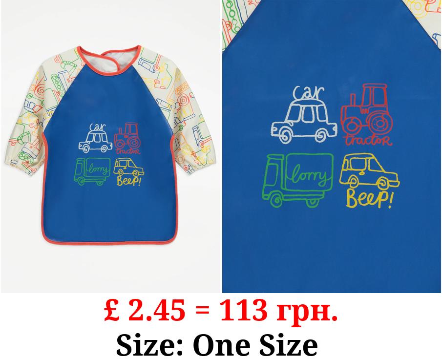 Blue Vehicles Coverall