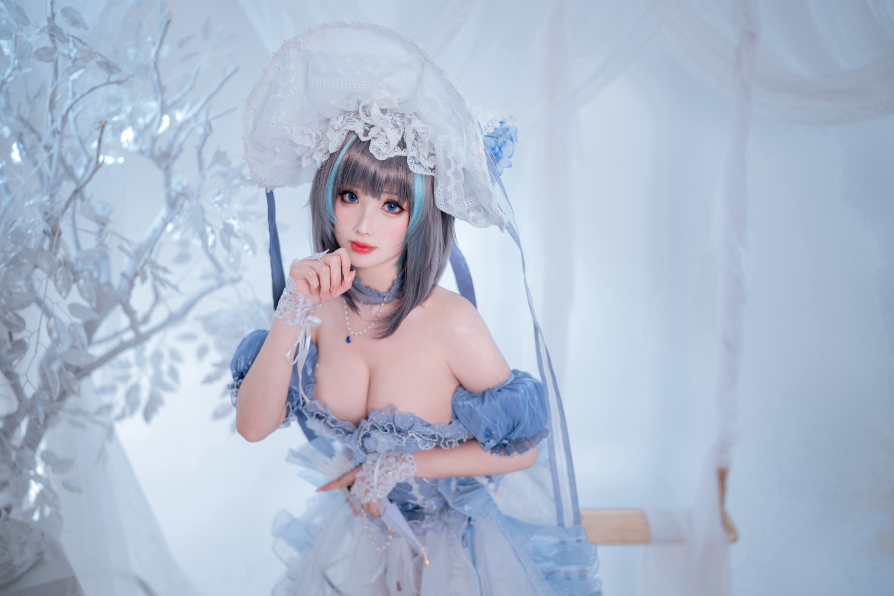 Cosplay Rioko凉凉子 柴郡冰雪公主 30