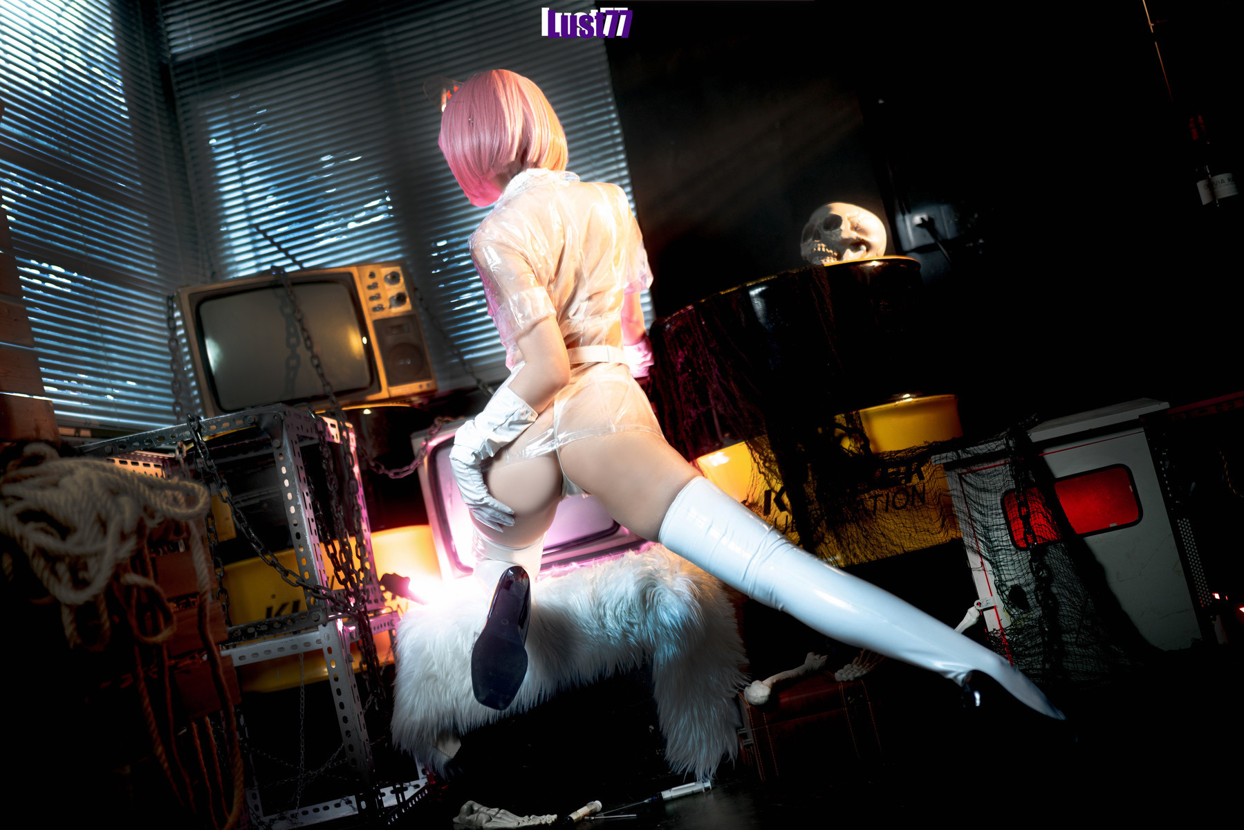 Cosplay 柒柒不可爱 夜勤护士 Set.01 39
