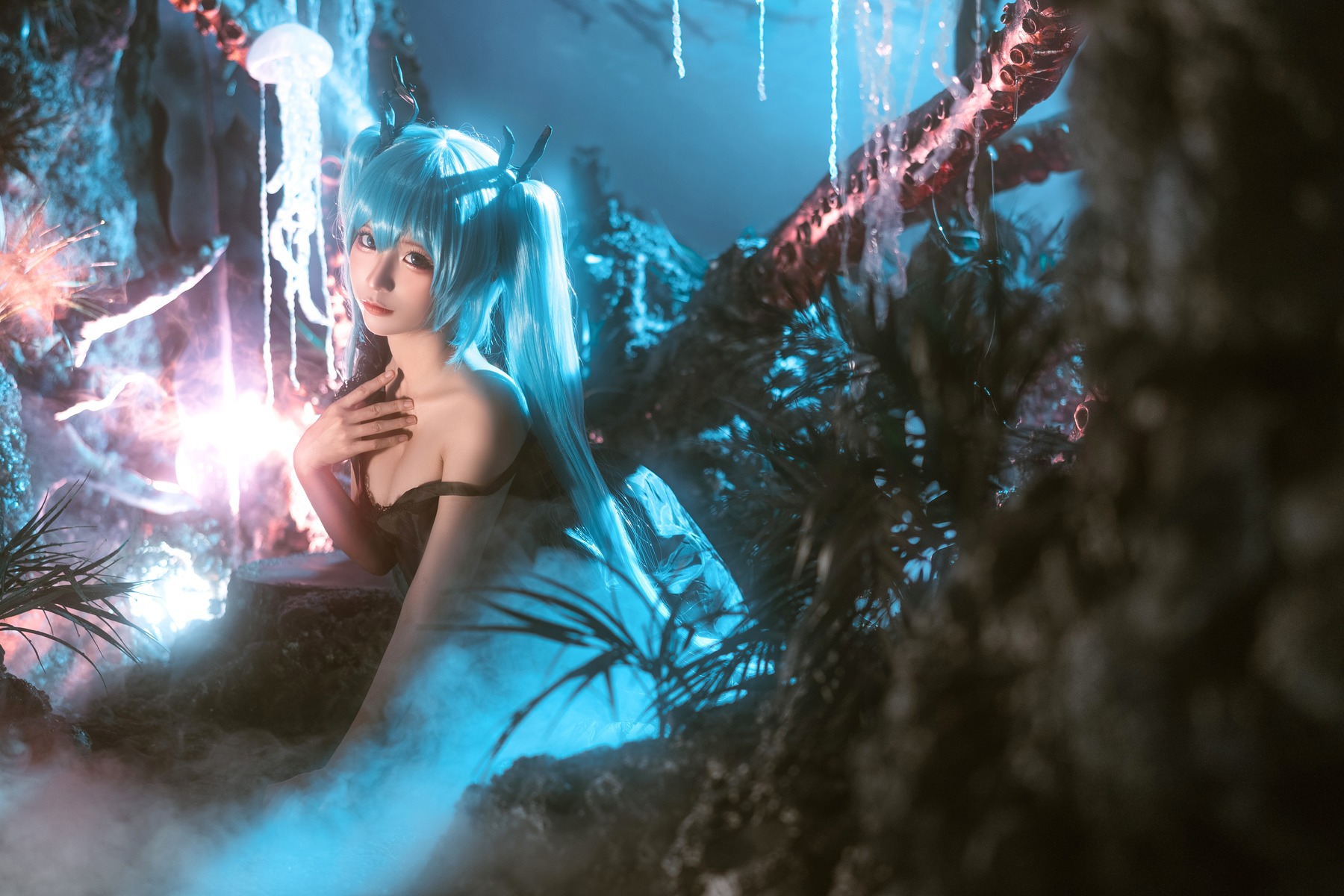 蠢沫沫 Cosplay 深海少女 15