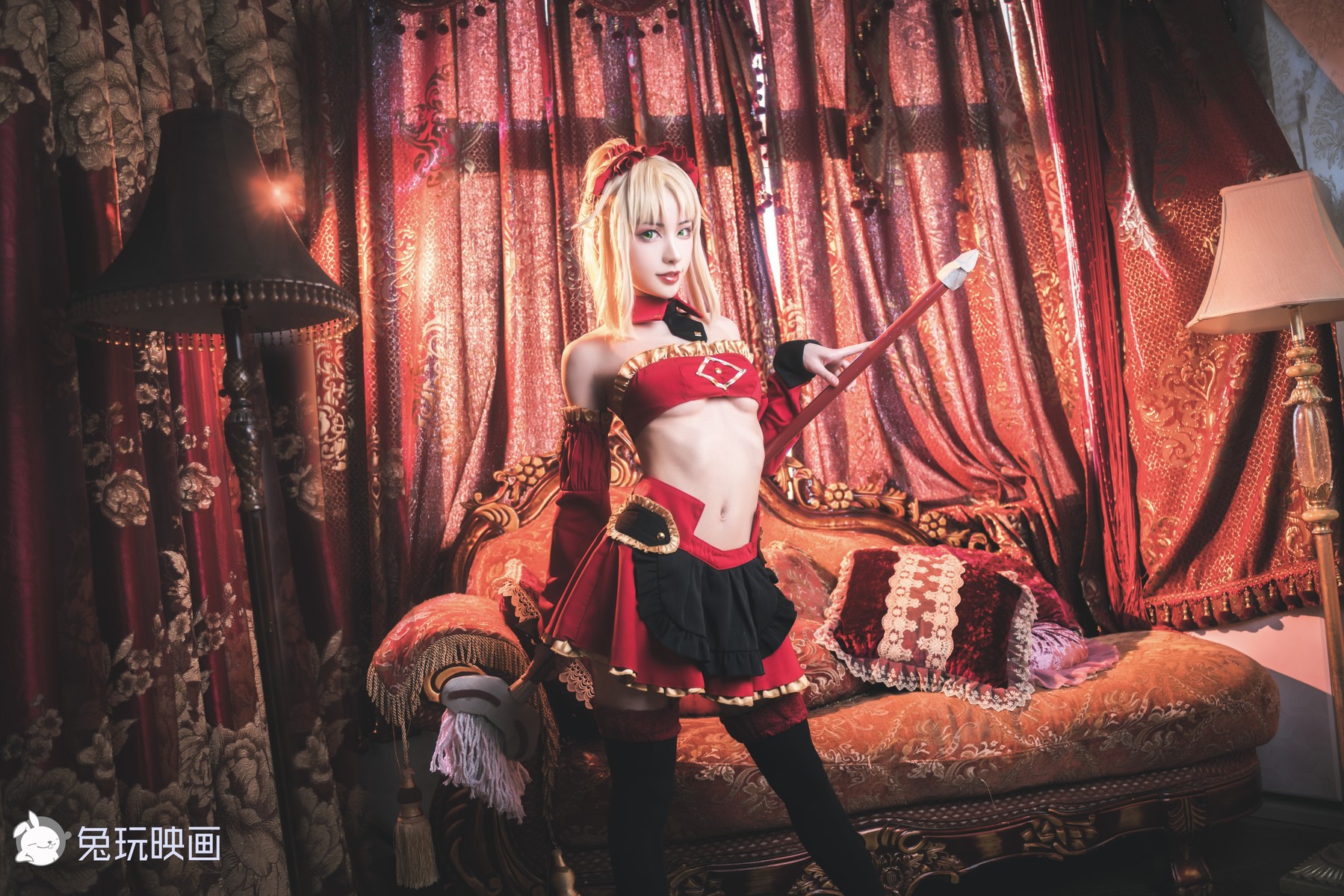 Cosplay 兔玩映画 小莫女仆 3