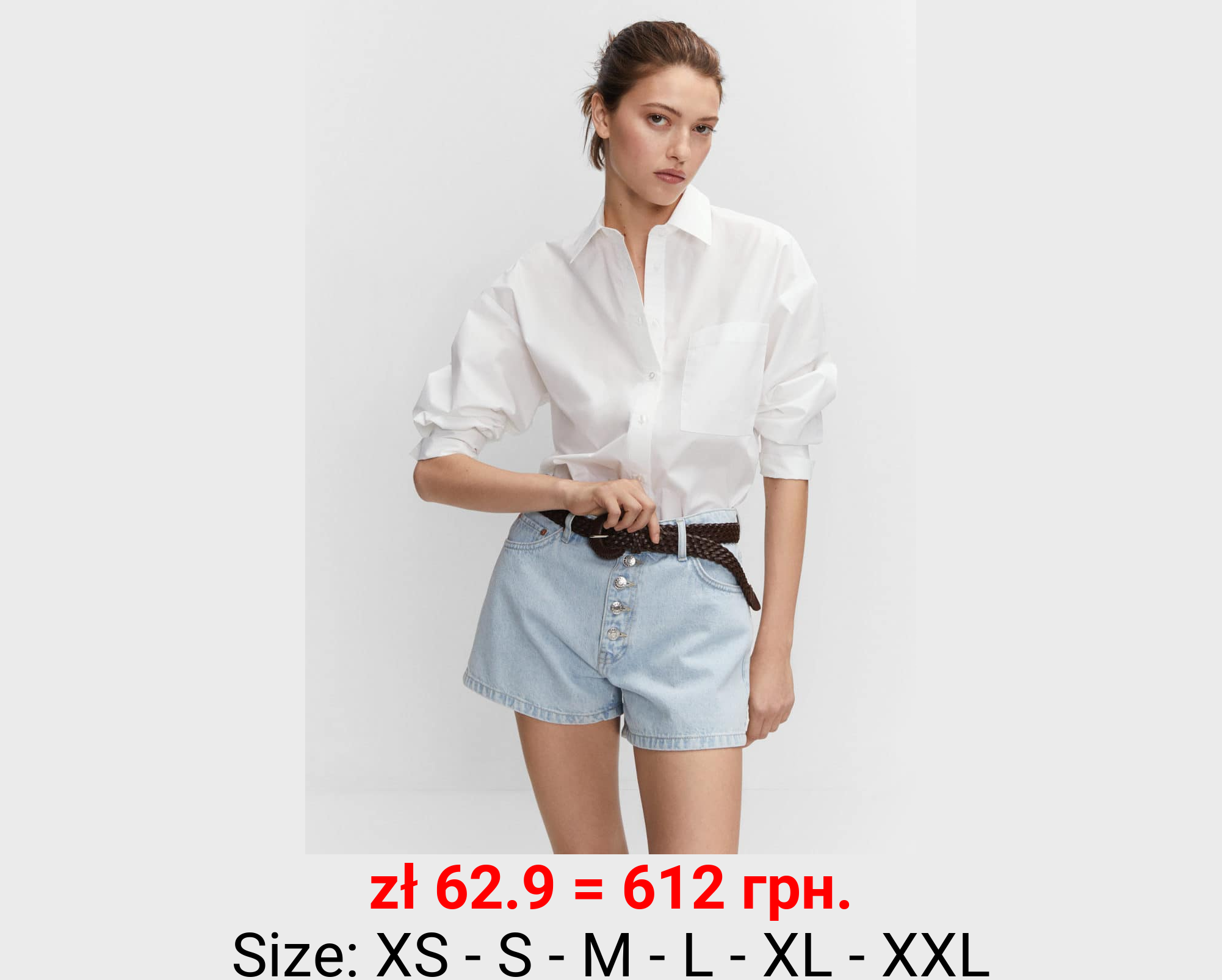 Camisa algodón regular fit