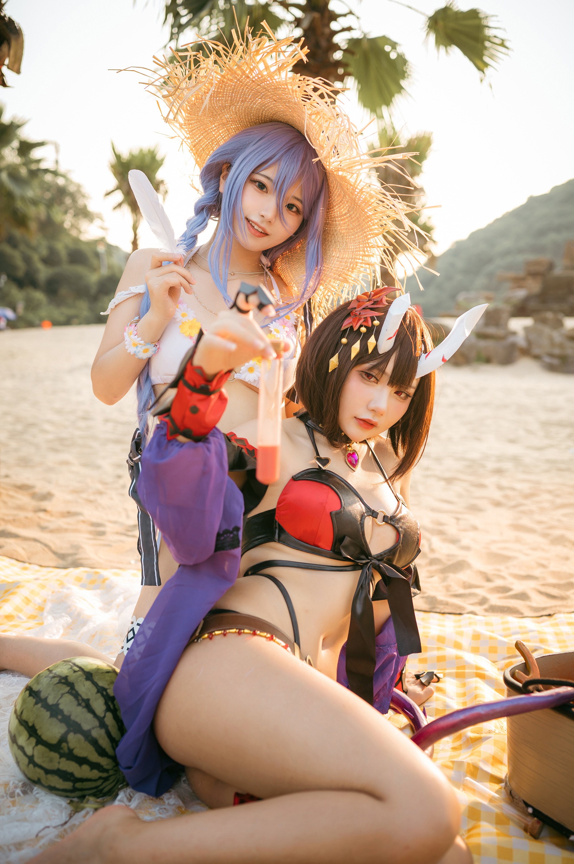 伊喵君_Nya &是一只熊仔 - 《公主连结》 静流&惠理子(Princess Connect)  38P-147M 19