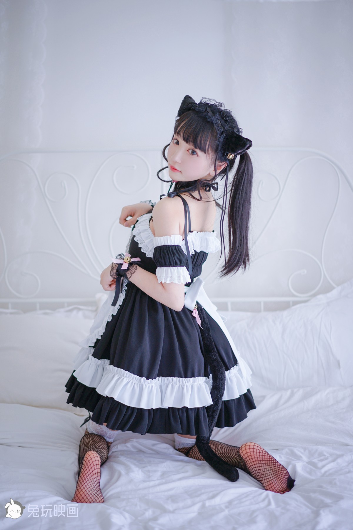 Cosplay 兔玩映画 女仆喵 20