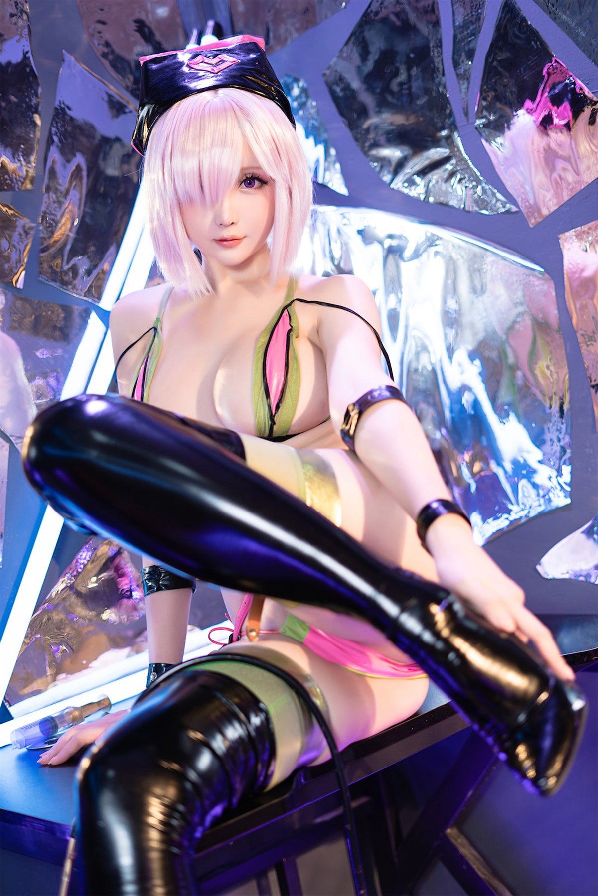星之迟迟 Cosplay 玛修同人护士 Vol.02 26