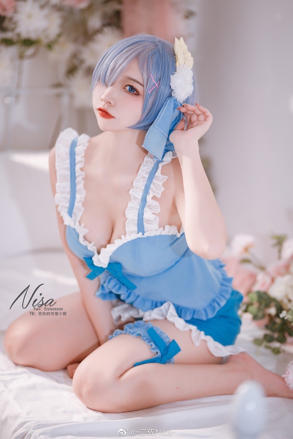 二佐Nisa Cosplay 蕾姆 5