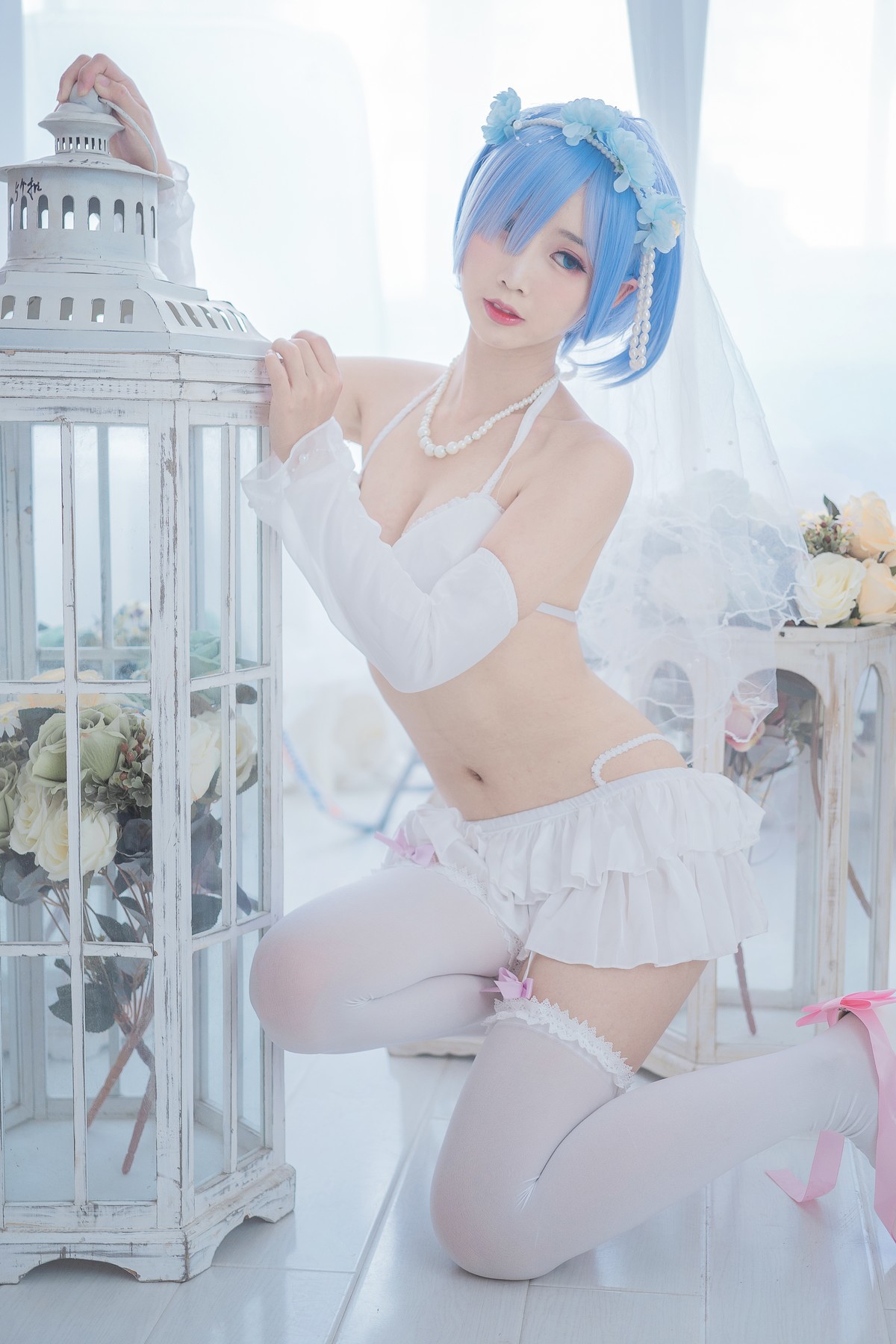 Cosplay 面饼仙儿 花嫁蕾姆 10