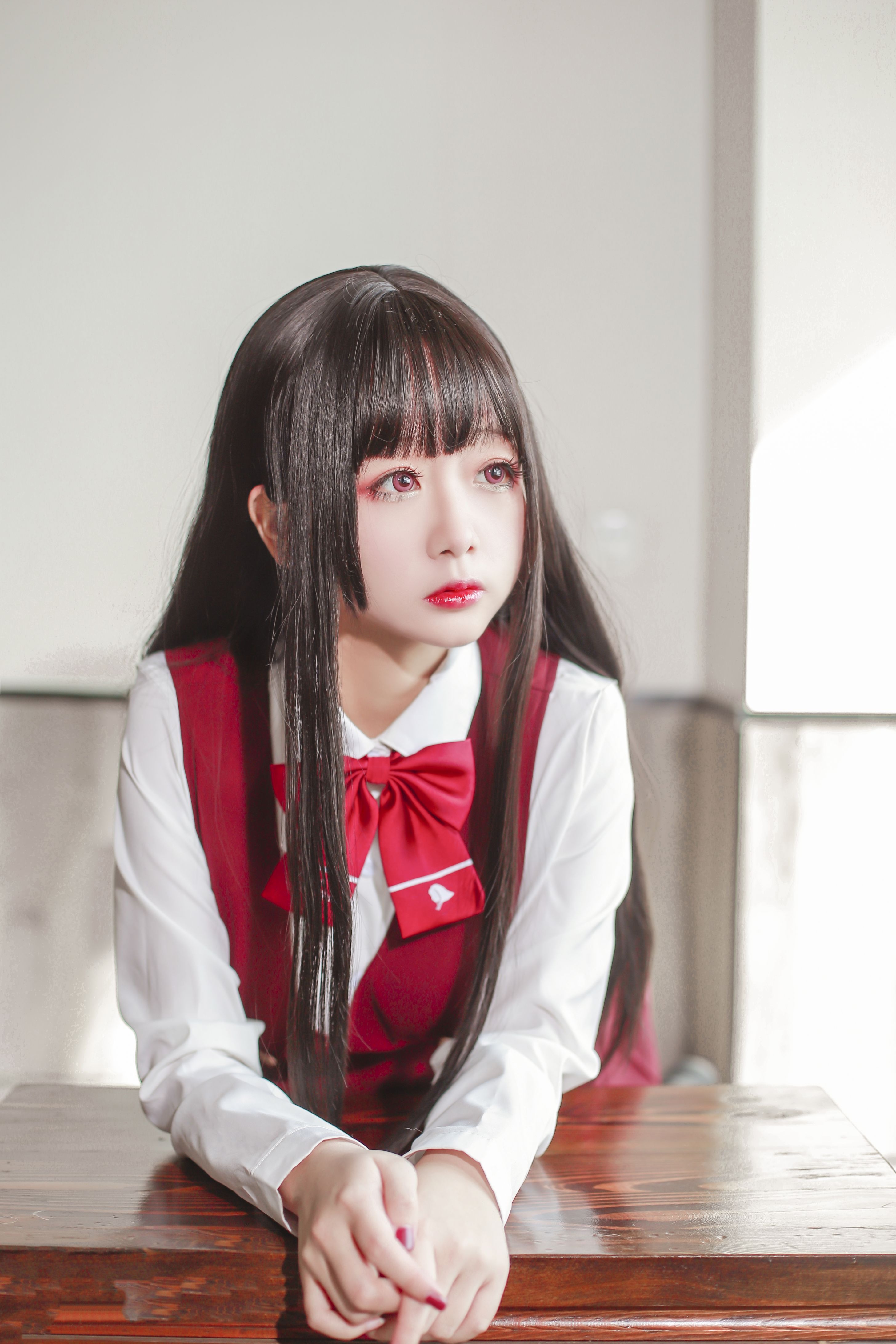 日奈娇 - JK少女红裙 [28P-276MB] 12