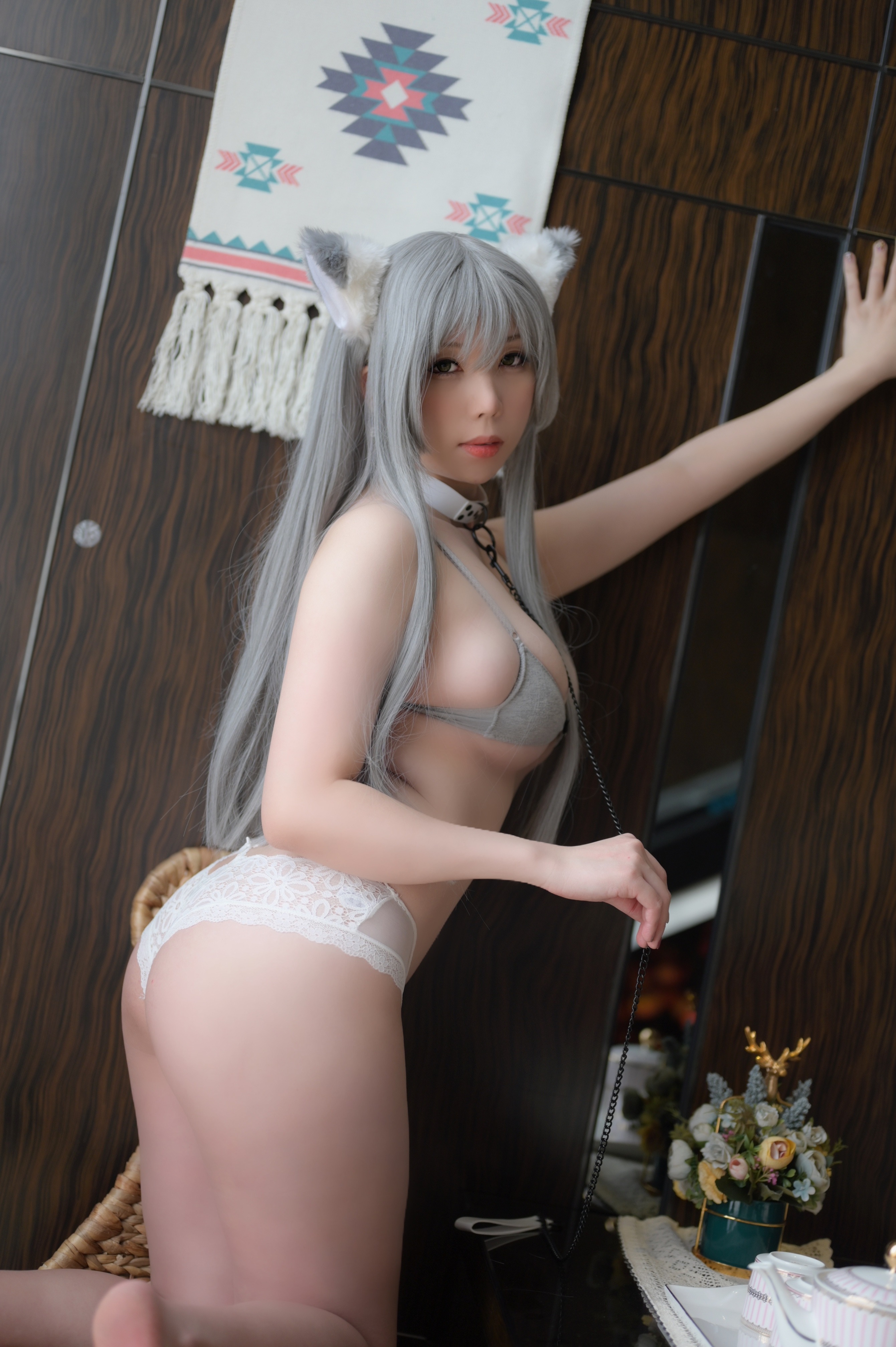 鹿野希 - VOL.22 猫内衣 [74P-106MB] 11