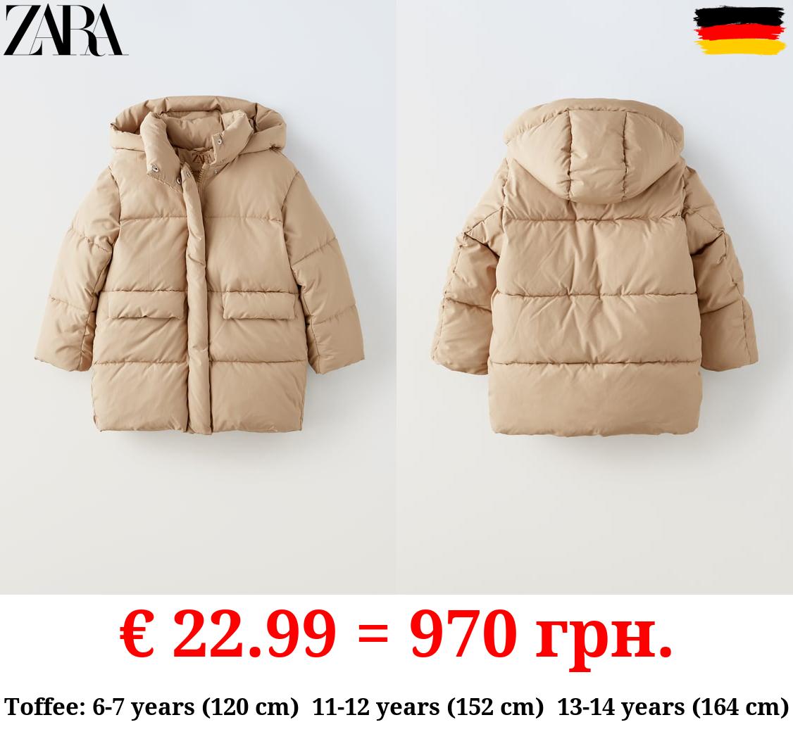 QUILTED COAT WITH FLAPS