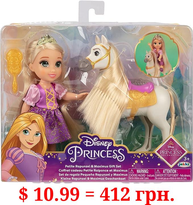 Disney Princess Rapunzel Doll & Maximus Petite Gift Set