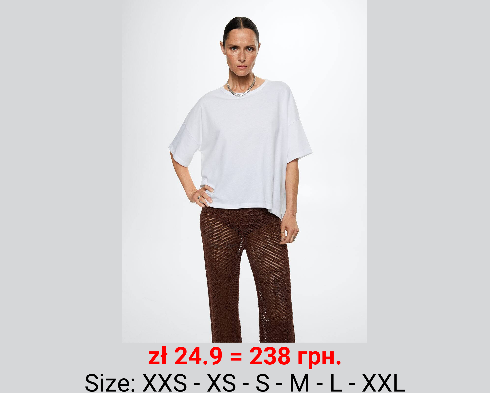 Camiseta oversize algodón