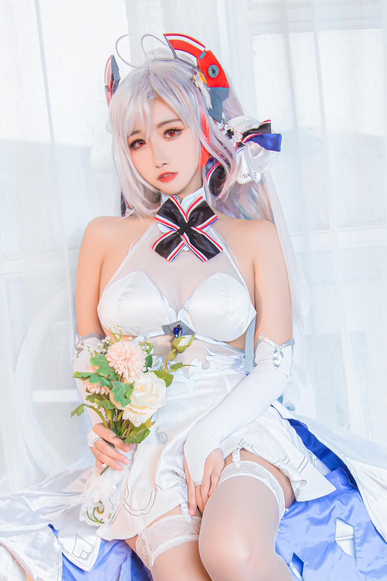 [Momoko葵葵] Prinz Eugen 欧根亲王 花嫁 Bride Ver. 8
