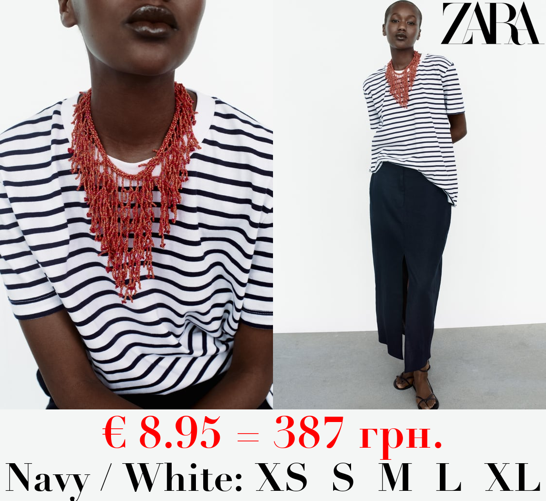 COTTON T-SHIRT WITH ENZYME FINISH