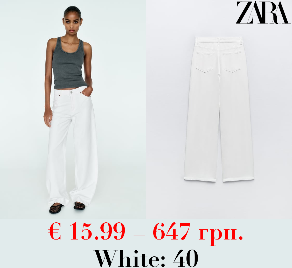 TRF LOOSE-FIT MID-RISE JEANS