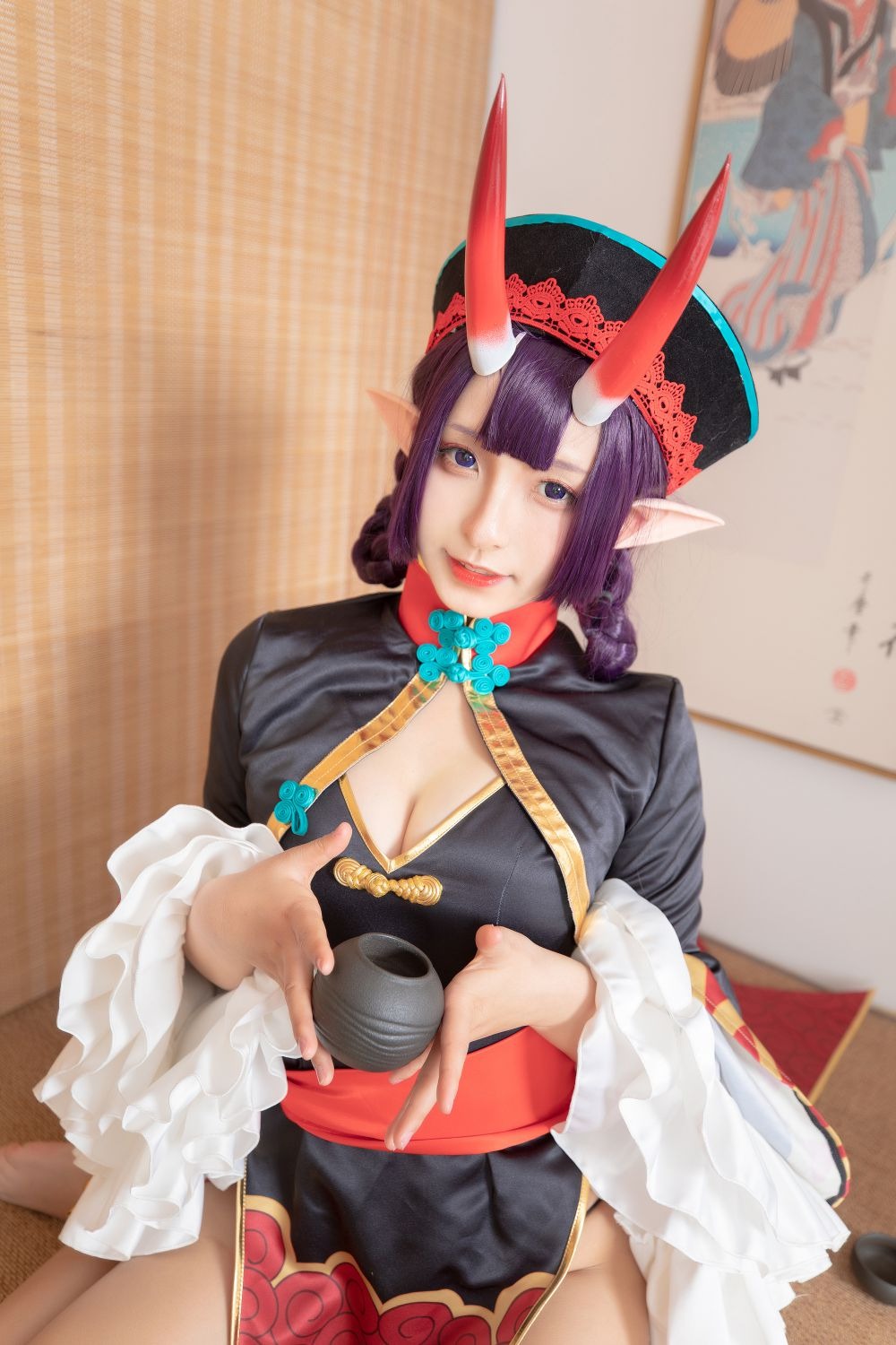 神乐坂真冬-《果実の酒気》酒吞cos[150P3V] 3