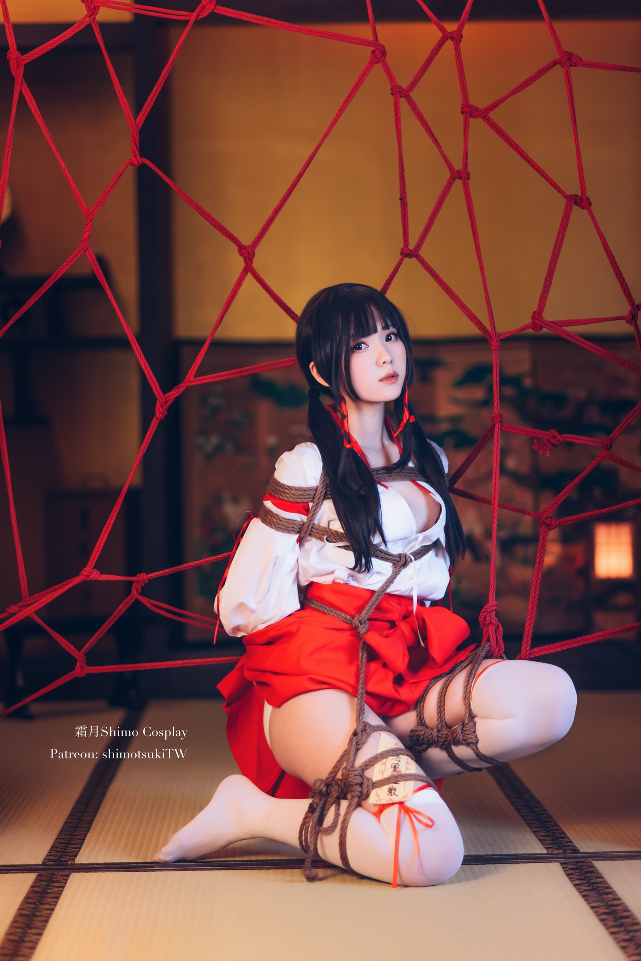 [霜月shimo] 巫女捆绑 Miko Bundle 7