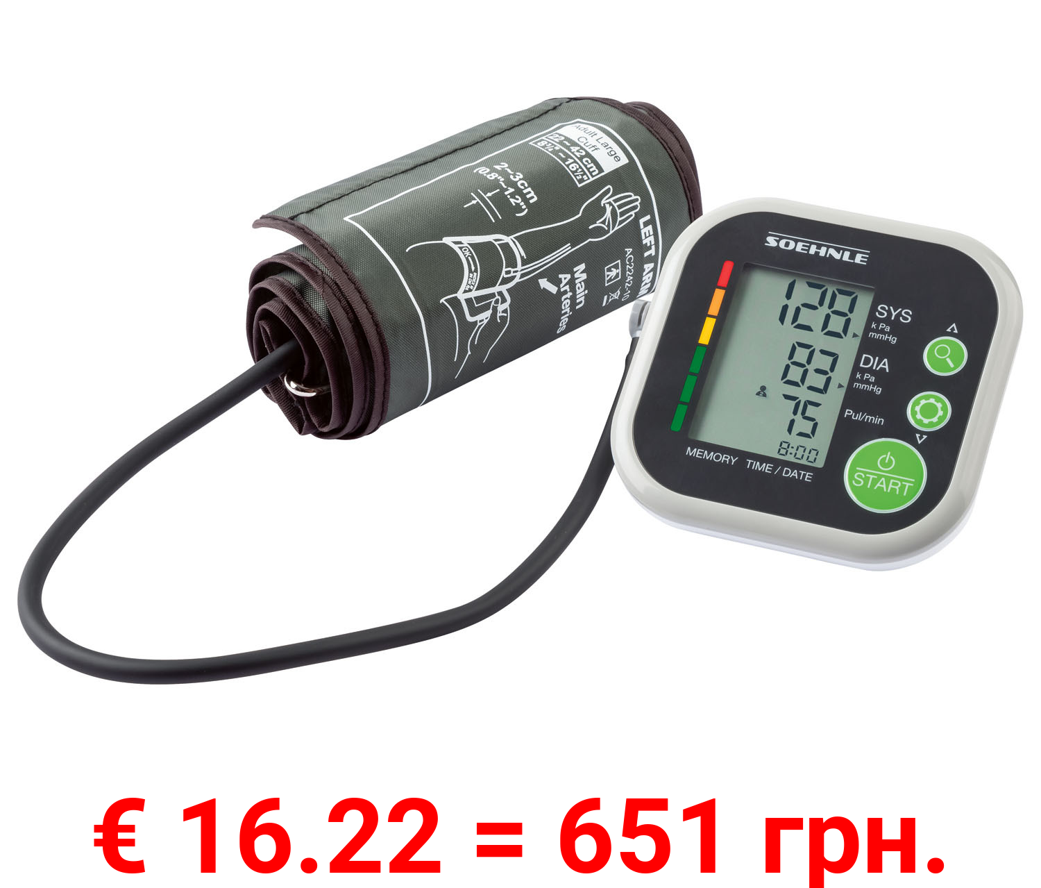 SOEHNLE Oberarm-Blutdruckmessgerät »Systo Monitor 200«