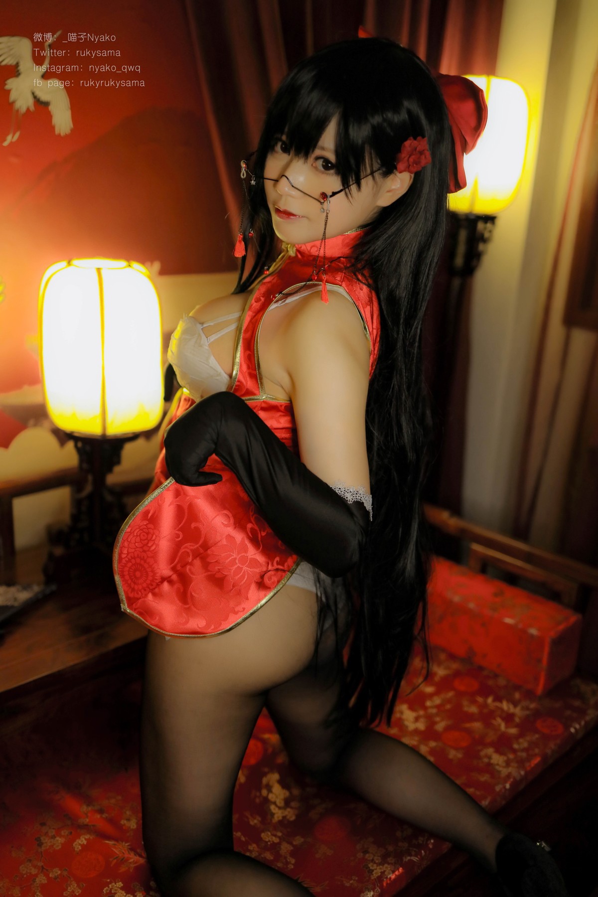Cosplay Nyako喵子 チャイナドレス Vol.01 43