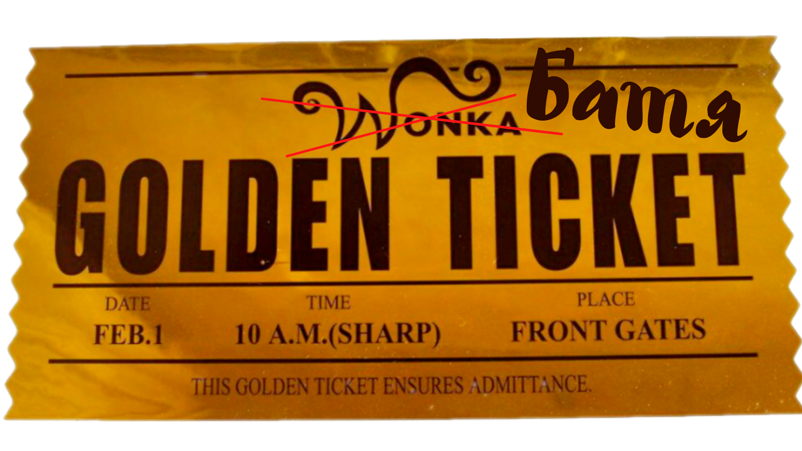 Шоколад билеты. Золотой билет Чарли и шоколадная фабрика. Билет Wonka.