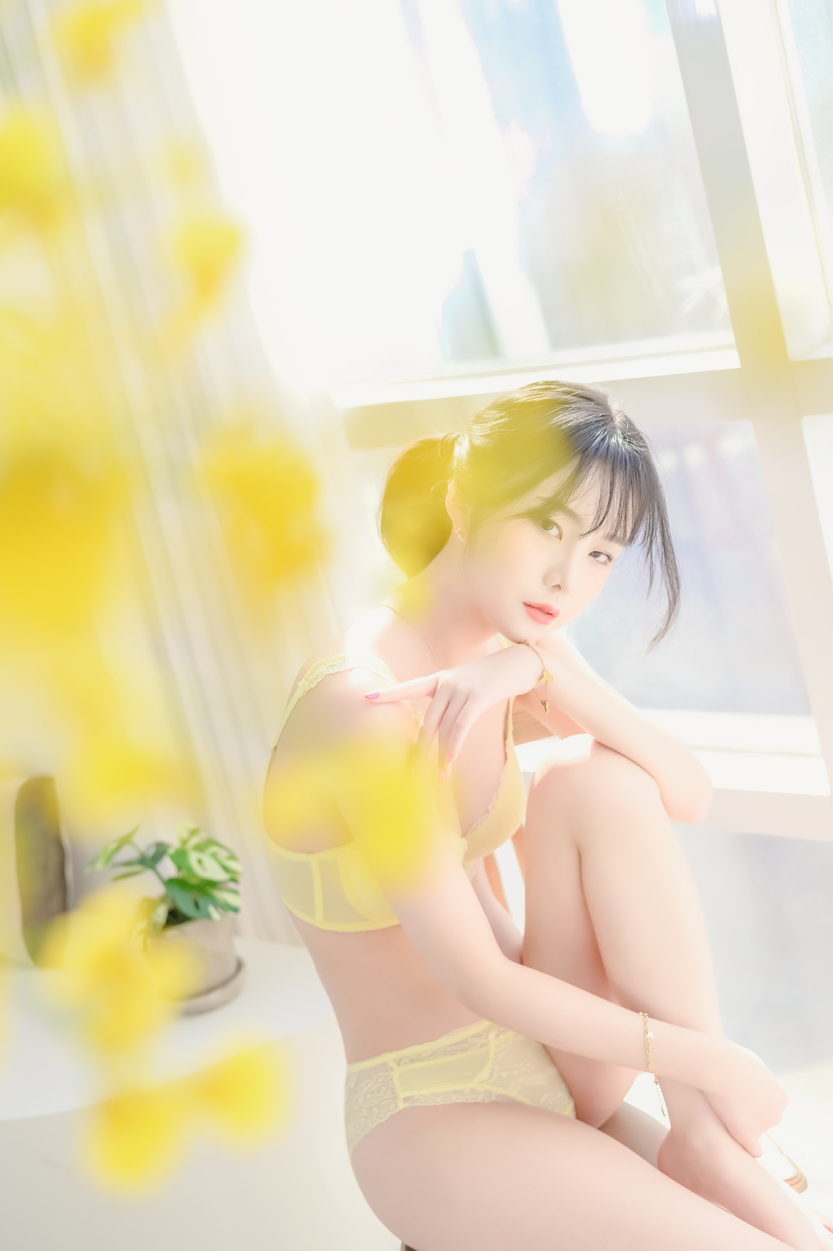 Yuna 유나, [Patreon] Flowers 12