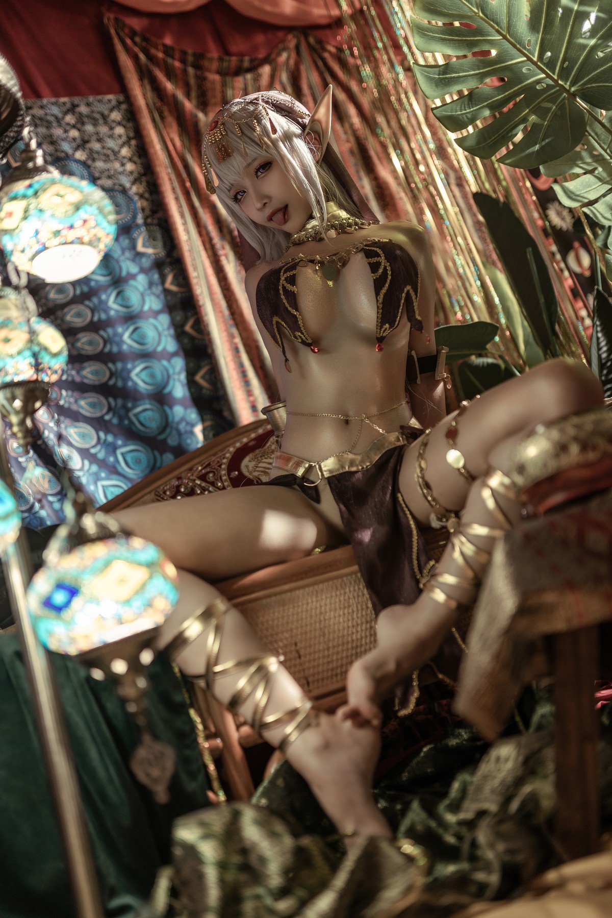 蠢沫沫 Cosplay 黑兽 黒獣 [クロイヌ] ～気高き聖女は白濁に染まる～ 28
