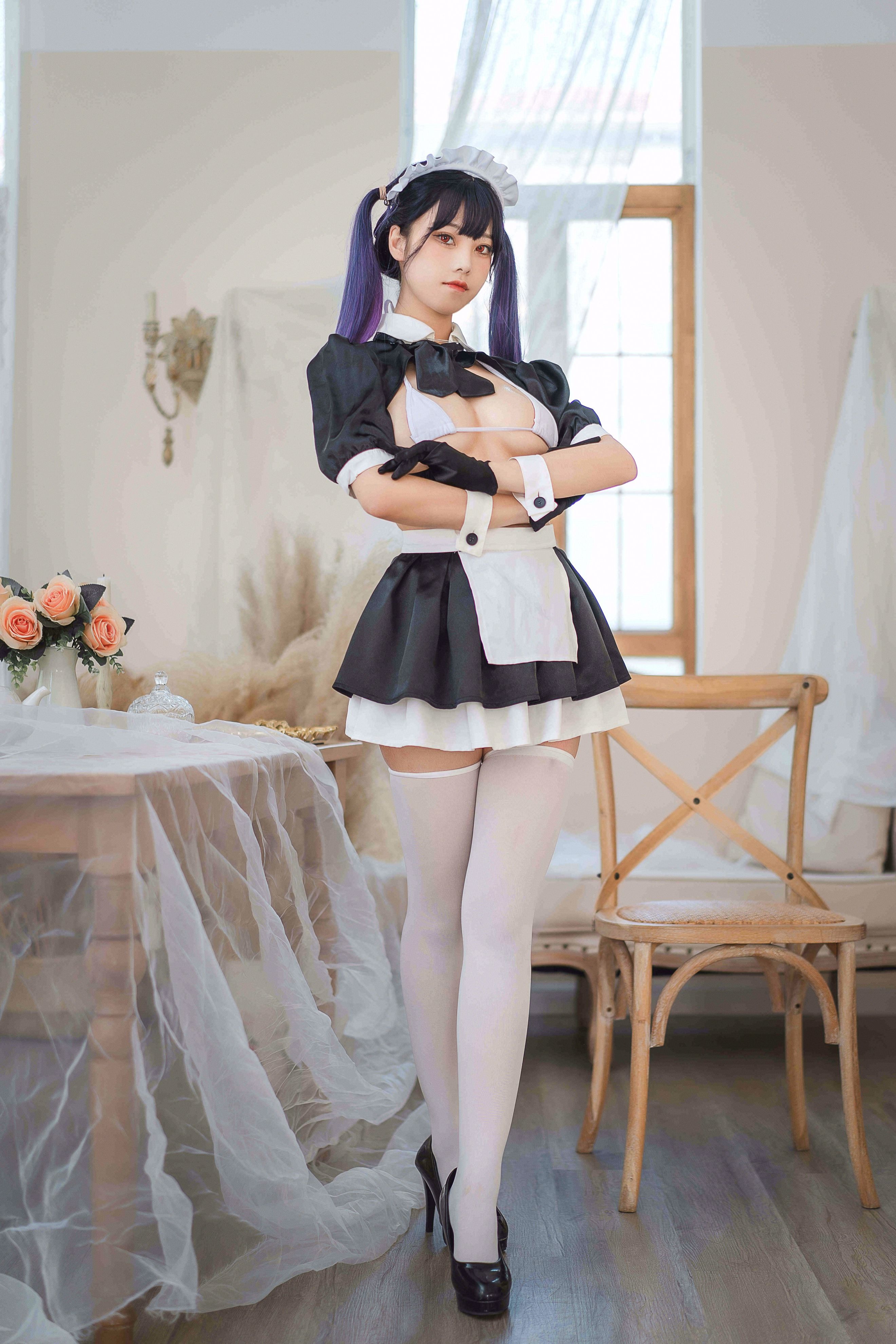 蜜汁猫裘 工作女仆 3