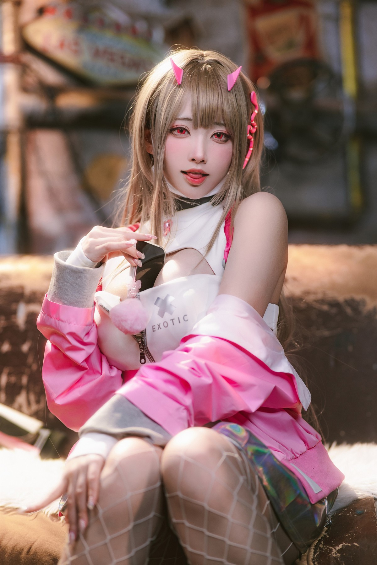 Cosplay 宫本桜 毒蛇 34